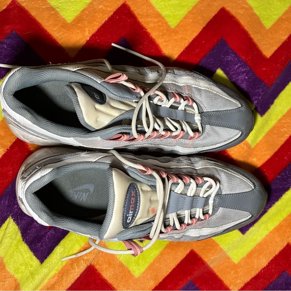 Size 13 Nike Air Max 95 stardust shoes DM0011-008 - Picture 2 of 14